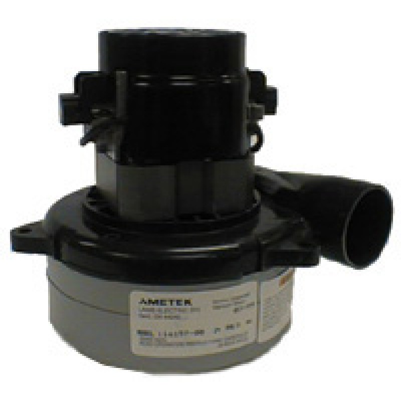 Ametek Lamb 116158-01, Vacuum Motor, 36V Tangental Discharge, 2 Stage 5.7in dia., (8.685-462.0)